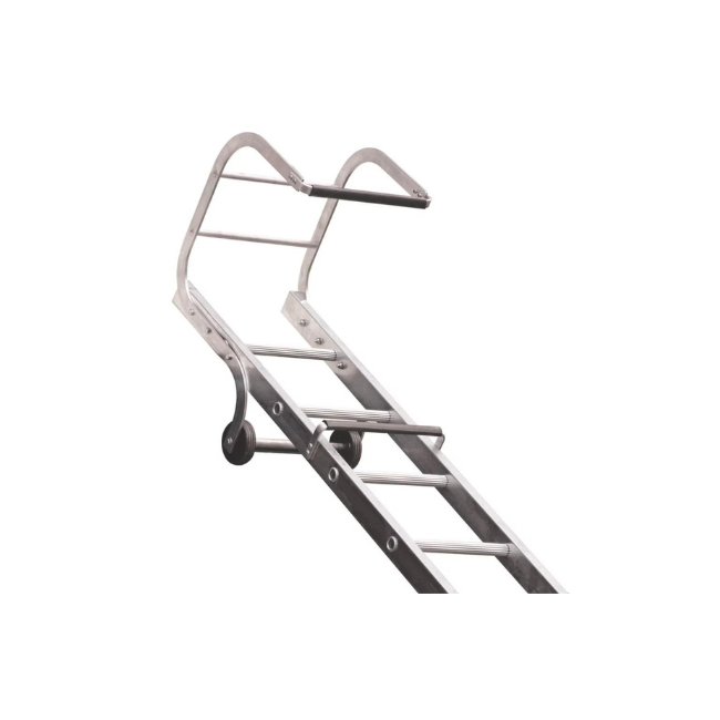 LYTE 2-SECTION ALUMINIUM ROOF LADDER 7.67M - MonkeyTools