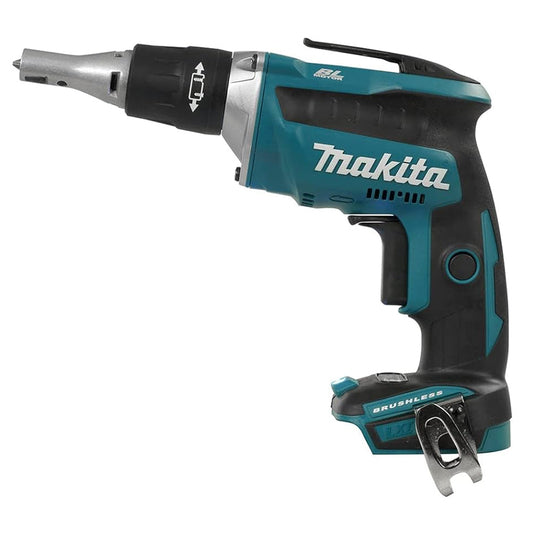 Makita DFS452Z 18V Brushless Drywall Screwdriver With Collated Autofeed Attachment - MonkeyTools