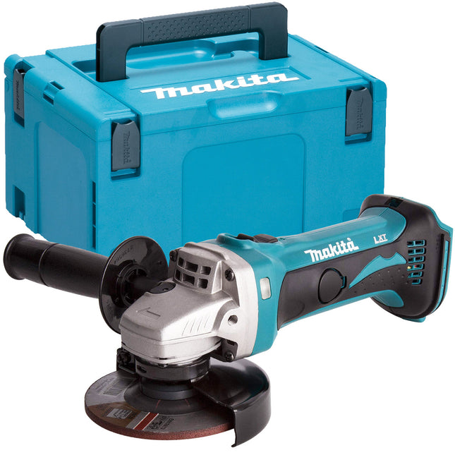 Makita DGA452Z 18V 115mm Cordless Angle Grinder With Mak Case Type 3 - MonkeyTools