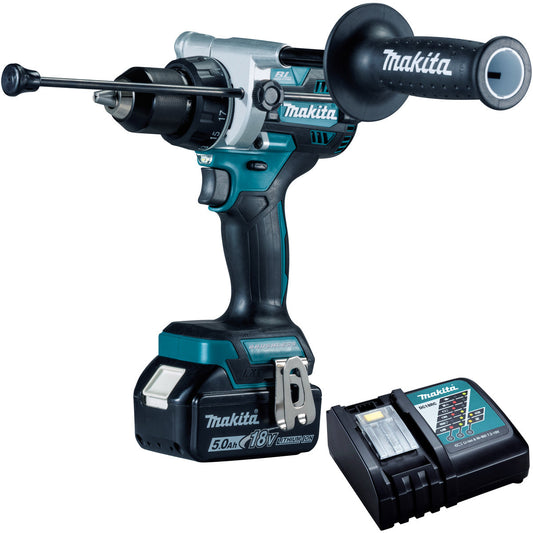 Makita DHP486Z 18V Brushless Combi Drill with 1 x 5.0Ah Battery & Charger - MonkeyTools