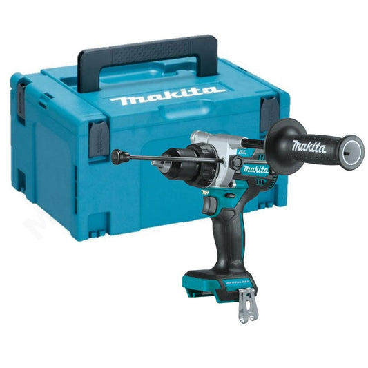 Makita DHP486Z 18V Cordless Brushless 1/2″ Combi Drill with Makpac Type 3 Case - MonkeyTools