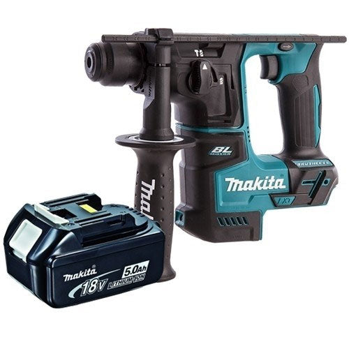 Makita DHR171Z 18V 17mm Brushless SDS+ Rotary Hammer With 5.0Ah Battery - MonkeyTools