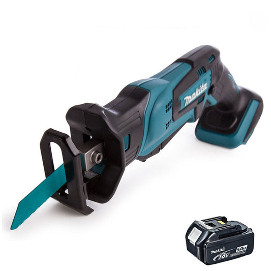 Makita DJR185Z 18V Reciprocating Saw With 1 x 5.0Ah Battery T4TKIT-382 - MonkeyTools