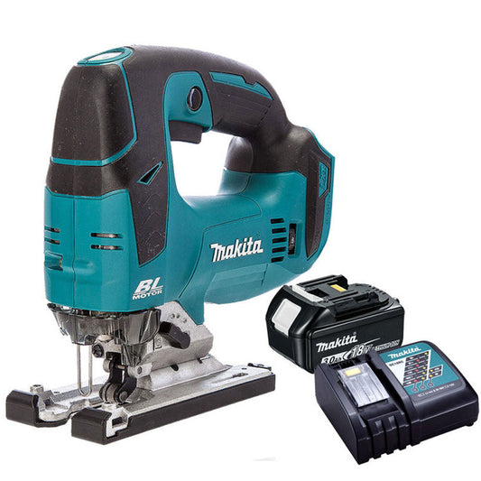 Makita DJV182Z 18v LXT Brushless Jigsaw with 1 x 5.0Ah Battery & Charger - MonkeyTools