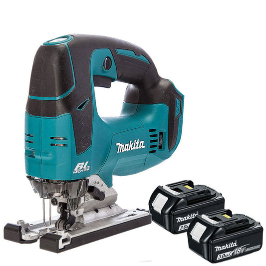 Makita DJV182Z 18v LXT Li-ion Brushless Jigsaw with 2 x 5.0Ah Batteries - MonkeyTools