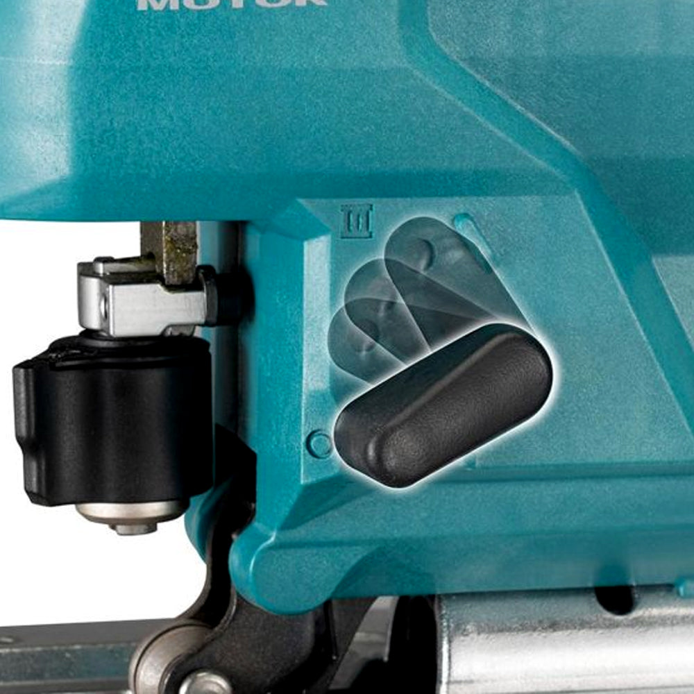 Makita DJV184Z 18V Brushless Top Handle Jigsaw with 1 x 5.0Ah Battery Charger & Bag - MonkeyTools
