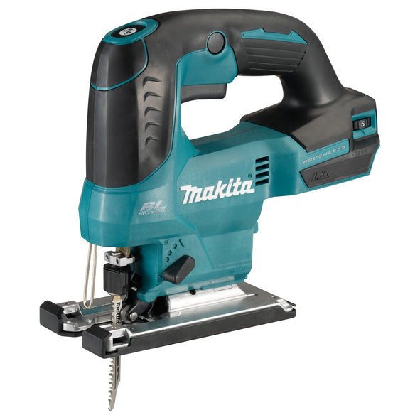 Makita DJV184Z 18V Brushless Top Handle Jigsaw with 1 x 5.0Ah Battery Charger & Bag - MonkeyTools