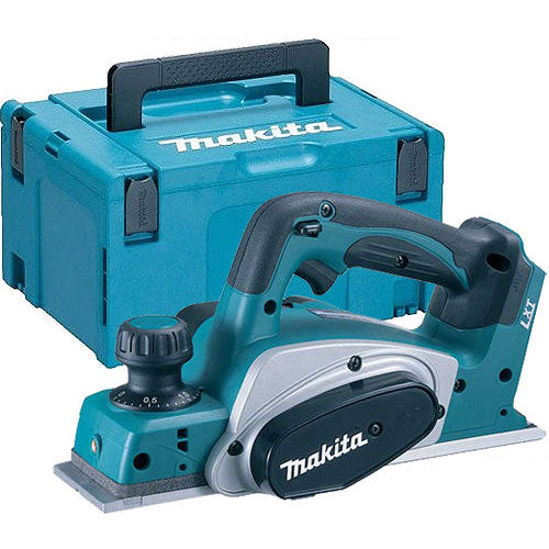 Makita DKP180Z 18V 82mm Cordless Planer with Makpac Type 3 Case - MonkeyTools