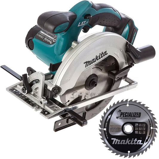Makita DSS611Z 18V LXT 165mm Cordless Circular Saw Body With Extra 40T Blade - MonkeyTools