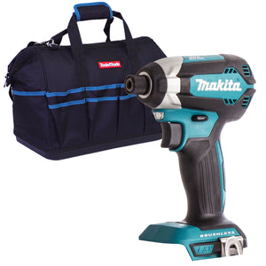 Makita DTD153Z 18V Li-Ion Brushless Impact Driver Body with Tool Bag - MonkeyTools