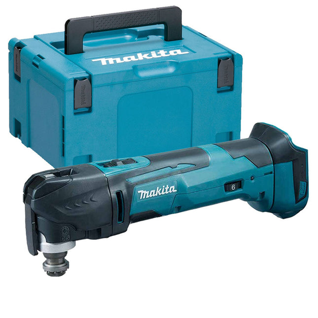 Makita DTM51Z 18v Li-ion Multi-Tool LXT Keyless Blade Change With Connector Case - MonkeyTools