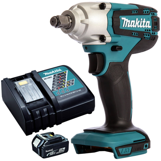 Makita DTW190Z 18V 1/2" Impact Wrench with 5.0Ah Battery & Charger - MonkeyTools