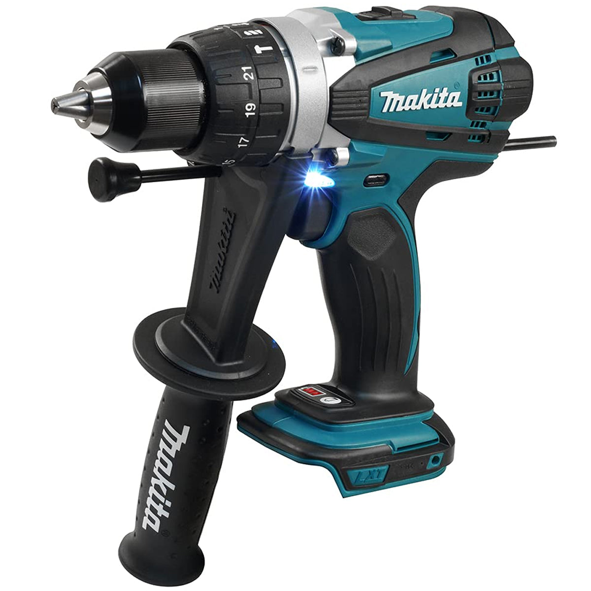 Makita MT5853TJ 18V Twin Pack 2 x 5Ah Batteries Charger & 100 Piece Drill Set - MonkeyTools
