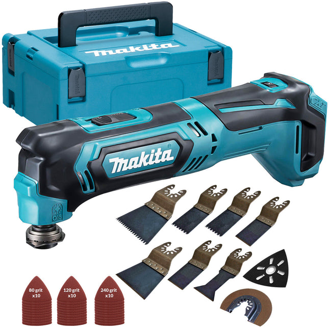 Makita TM30DZ 12V CXT Multi Tool With 39 Piece Accessories Set & Case (Battery and Charger Not Included) - MonkeyTools