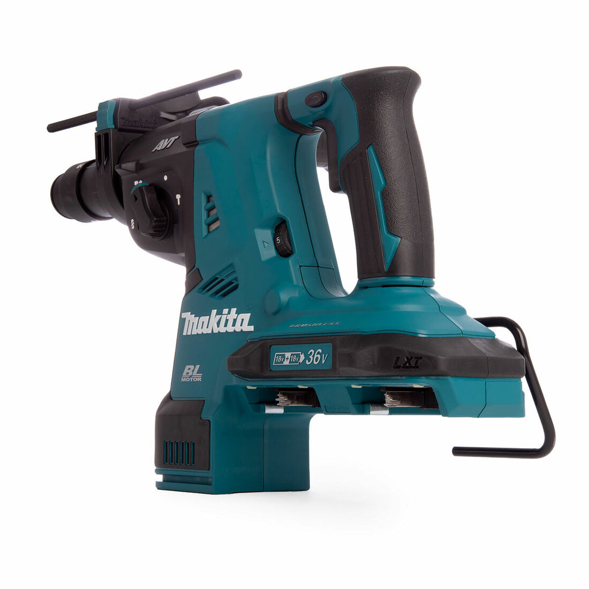 Makita DHR280ZJ 36V Brushless SDS+ Rotary Hammer Drill With 3 Piece Chisel - MonkeyTools