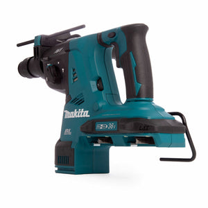 Makita DHR280ZJ 36V Brushless SDS+ Rotary Hammer Drill With 3 Piece Chisel - MonkeyTools
