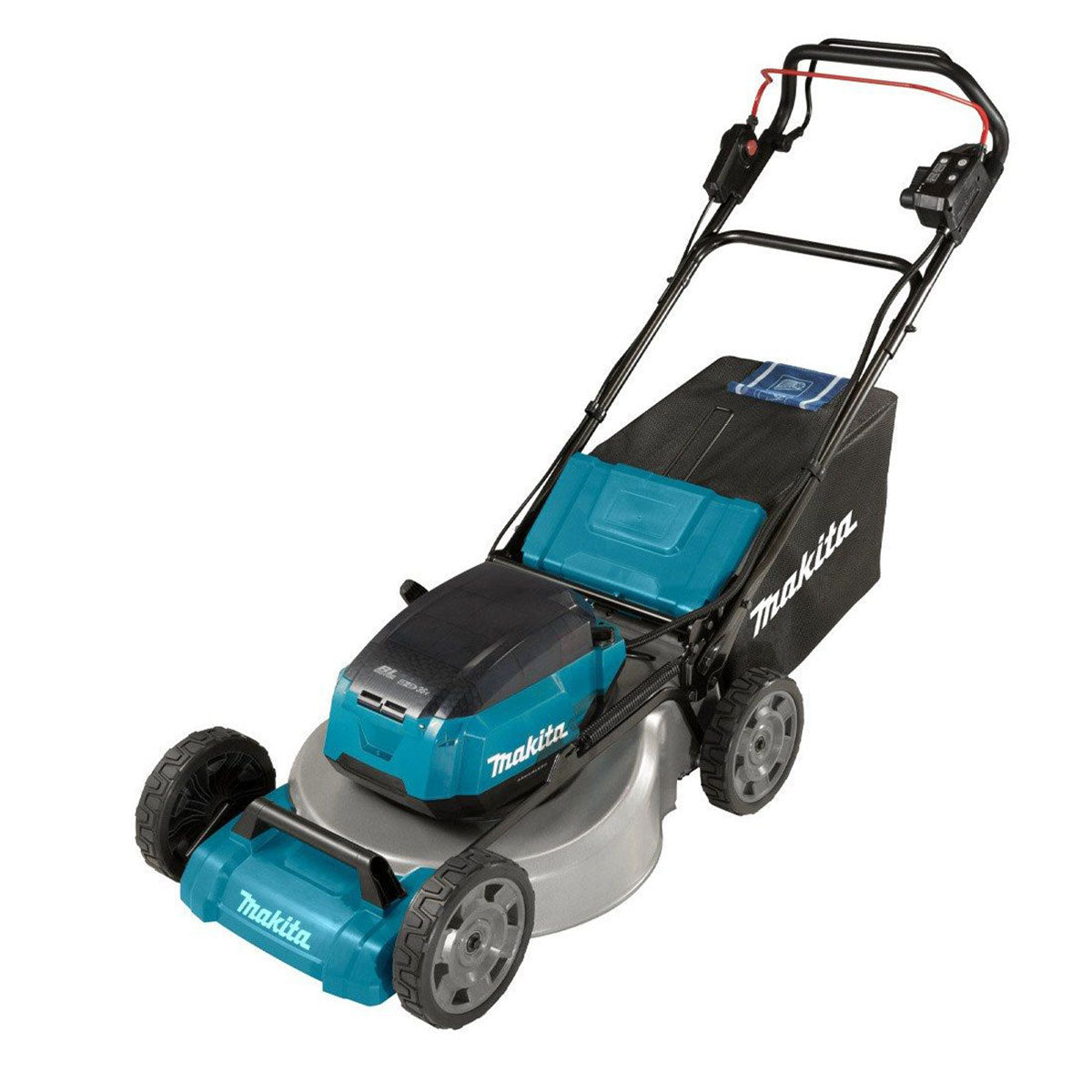 Makita DLM462Z 36V Brushless 460mm Lawn Mower with 2 x 5.0Ah Battery & Charger - MonkeyTools