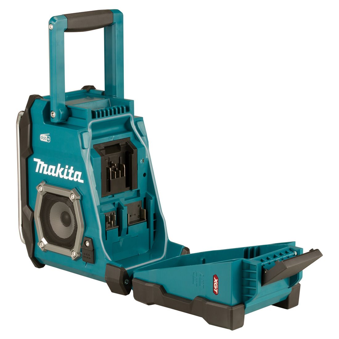 Makita MR003GZ 40V XGT FM/DAB/DAB+ Jobsite Radio Blue Body Only - MonkeyTools