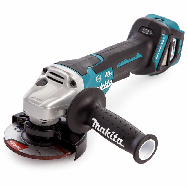 Makita DGA467Z 18V LXT Cordless Brushless 115mm Angle Grinder Body Only - MonkeyTools