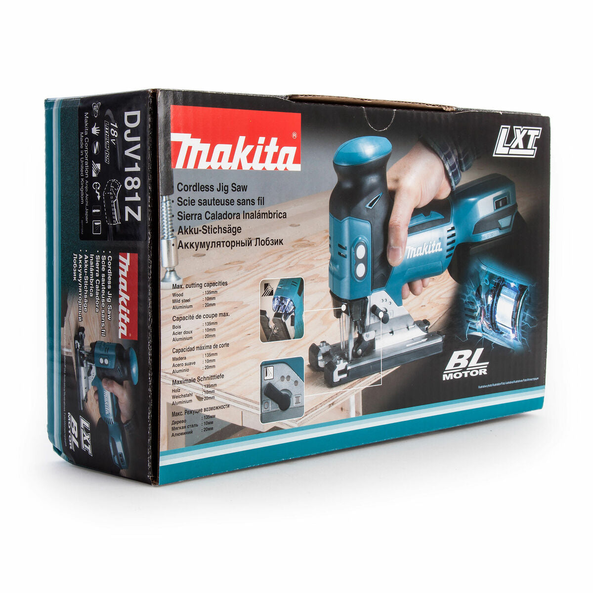 Makita DJV181Z 18V LXT Li-ion Brushless Barrel Handle Jigsaw Body Only - MonkeyTools