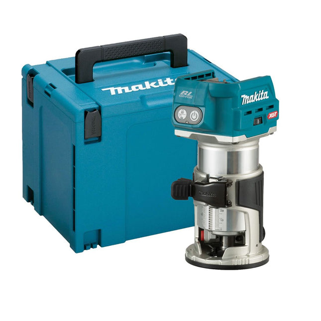 Makita RT001GZ20 40Vmax XGT Li-Ion Brushless Router Trimmer With Type 4 Case - MonkeyTools