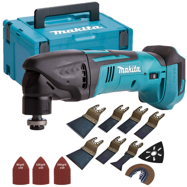 Makita DTM50Z LXT 18V Oscillating Multitool with 39 Piece Accessories Set & MakCase - MonkeyTools