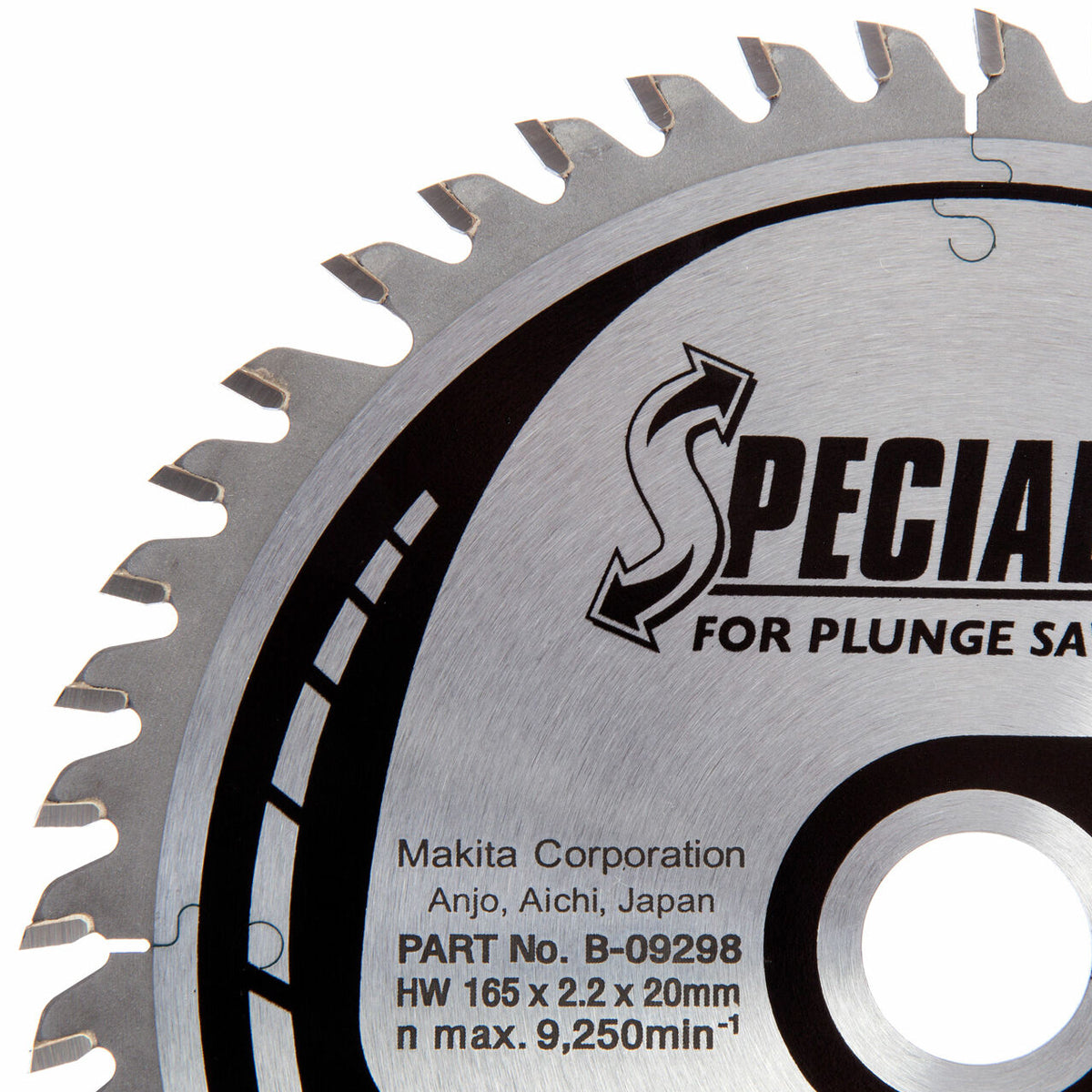 Makita 165mm 48T Wood Specialized Plunge Saw Blade B-33015 - MonkeyTools