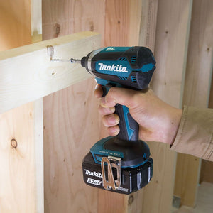 Makita 18V Brushless Twin Pack Combi Drill & Impact Driver With 2 x 4.0Ah Battery & 100 Piece Drill Set MTKIT-16184 - MonkeyTools