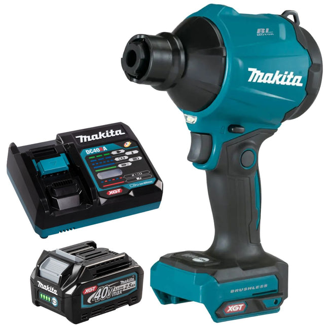 Makita AS001GZ 40V Brushless Dust Blower With 1 x 2.5Ah Battery & Charger - MonkeyTools