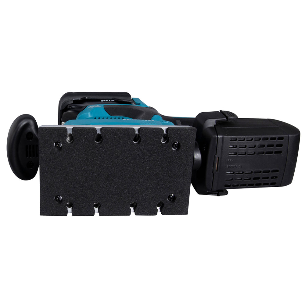 Makita DBO381ZU 18V Brushless Finishing Sander with 1 x 5.0Ah Battery Charger & Bag - MonkeyTools