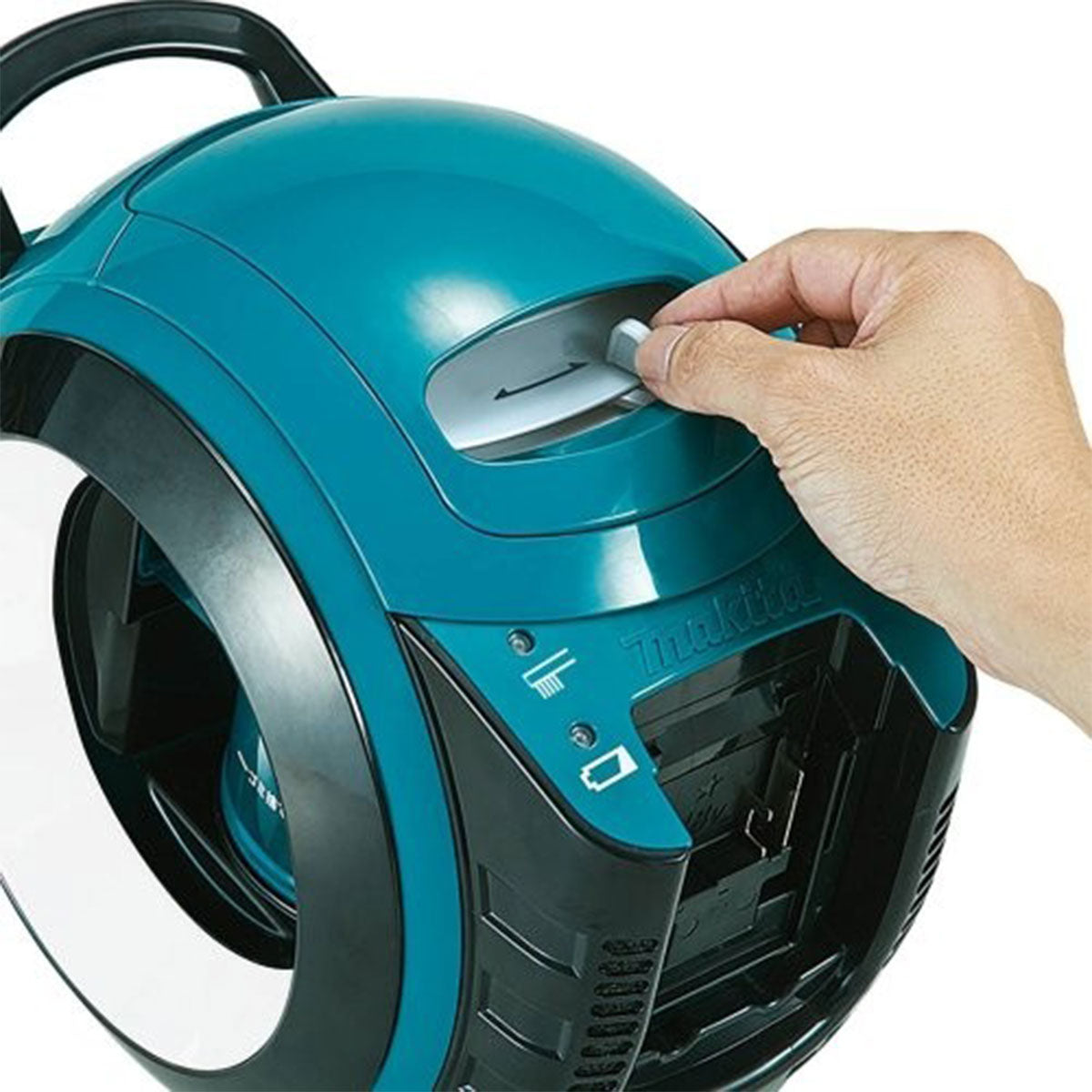 Makita DCL501Z 18V Brushless Cyclone Vacuum Cleaner with 1 x 5.0Ah Battery & Charger - MonkeyTools