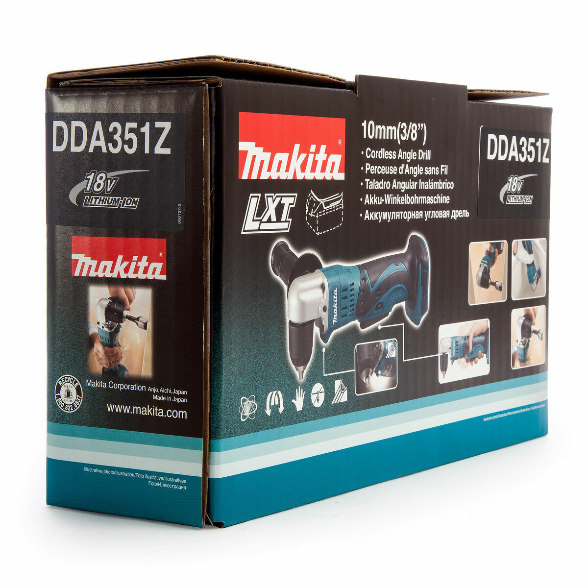 Makita DDA351Z 18v LXT Angle Drill Driver With 1 x 5.0Ah Battery - MonkeyTools