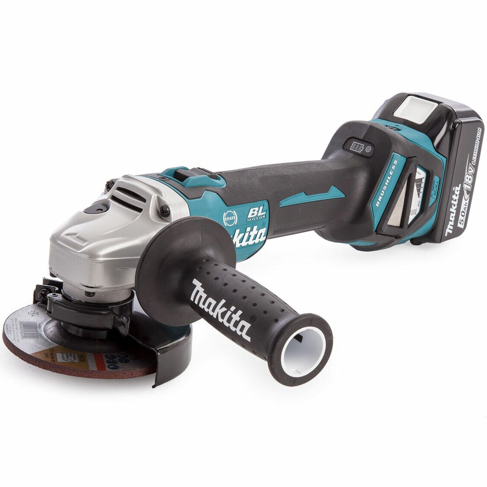 Makita DGA463Z 18V LXT Cordless Brushless 115mm Angle Grinder Body Only - MonkeyTools