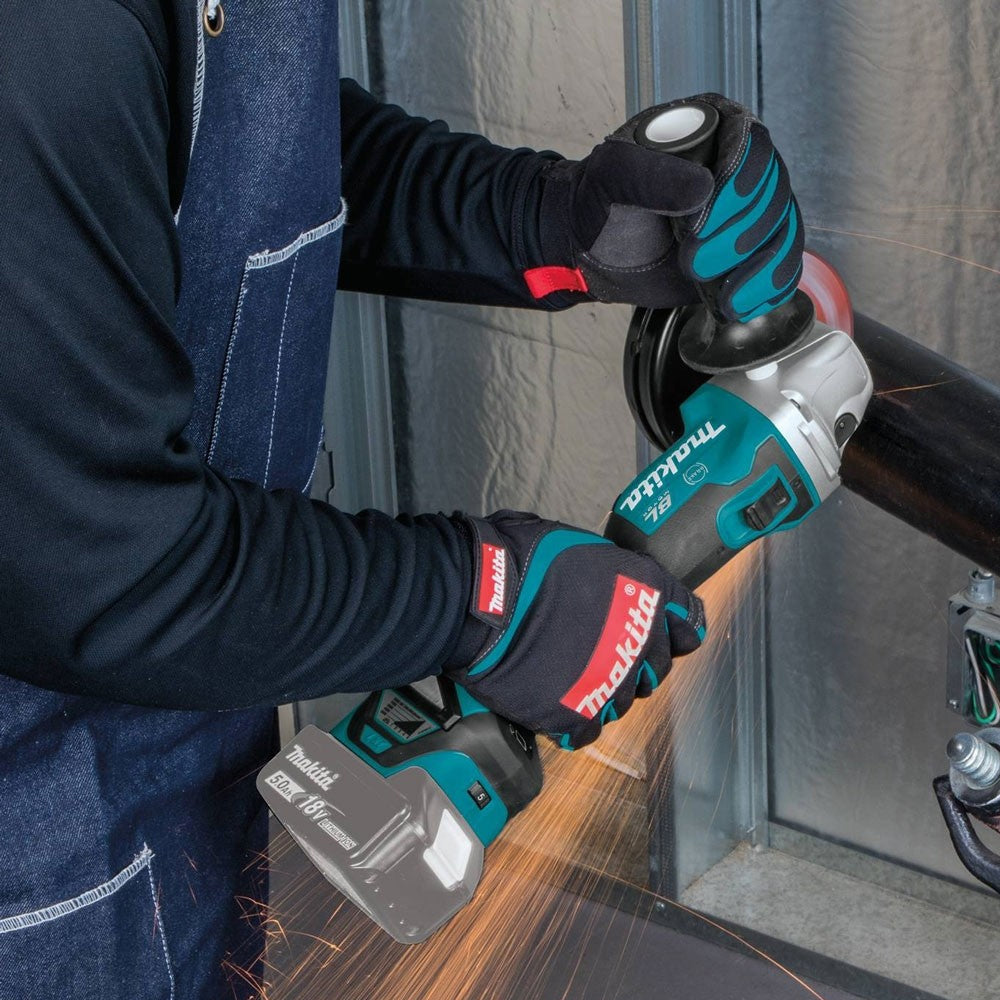 Makita DGA463Z 18V LXT Cordless Brushless 115mm Angle Grinder Body Only - MonkeyTools