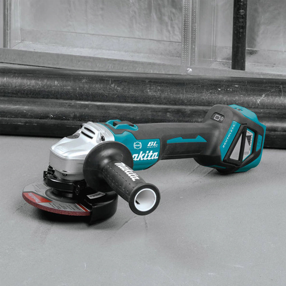 Makita DGA463Z 18V LXT Cordless Brushless 115mm Angle Grinder Body Only - MonkeyTools