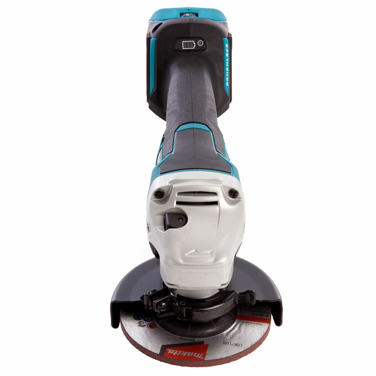 Makita DGA467Z 18V Brushless 115mm Angle Grinder with 1 x 5.0Ah Battery & Charger - MonkeyTools