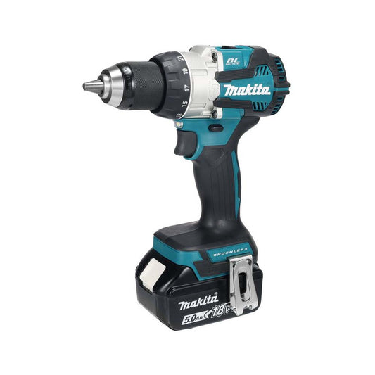Makita DHP489Z 18V Brushless Combi Drill With 1 x 5.0Ah Battery & Charger - MonkeyTools
