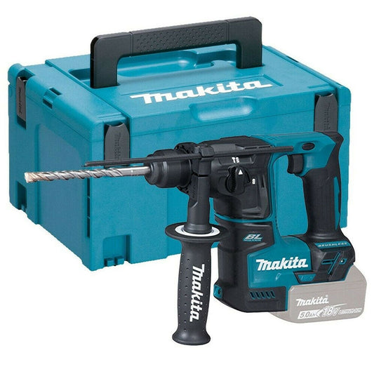 Makita DHR171Z 18V Cordless Brushless SDS+ Rotary Hammer Drill With Case + Inlay - MonkeyTools