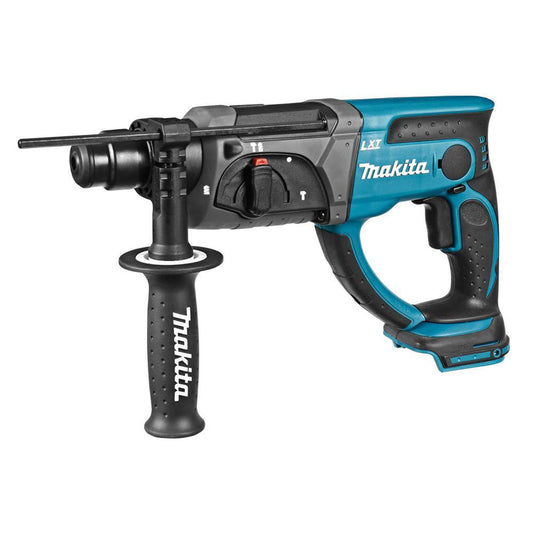 Makita DHR202RTJ 18V LXT Cordless 20mm SDS+ Rotary Hammer Drill With 2 x 5.Ah Battery Charger & Case - MonkeyTools