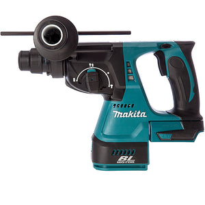 Makita DHR242Z 18V Brushless SDS+ Rotary Hammer Drill with 3 Piece Chisel - MonkeyTools
