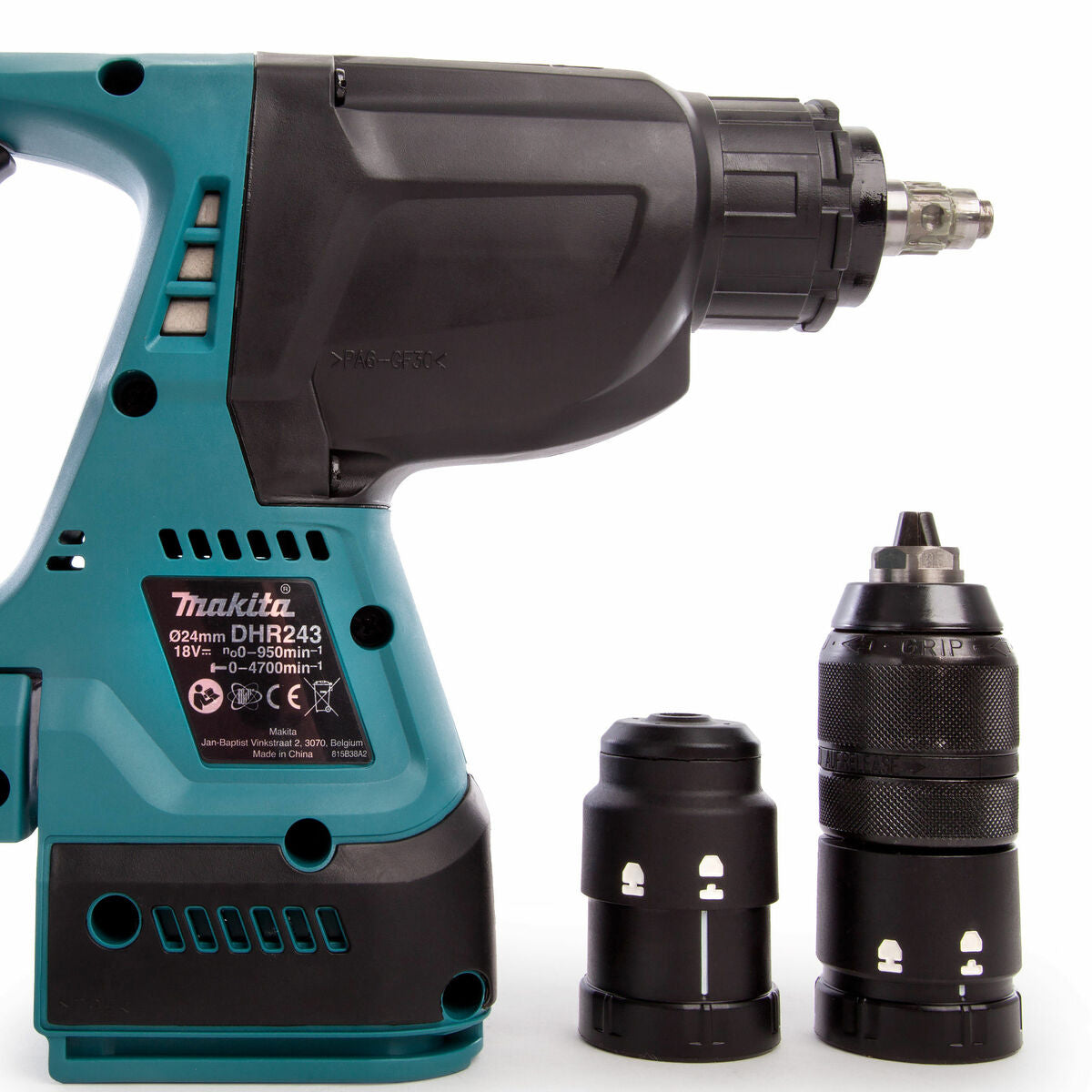 Makita DHR243Z 18V LXT SDS+ Brushless 24mm Rotary Hammer Drill Body Only - MonkeyTools