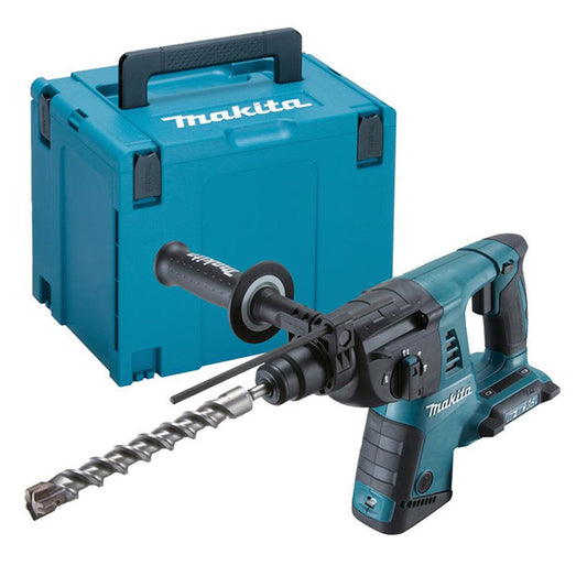 Makita DHR263ZJ 36V SDS-PLUS Rotary Hammer Drill with Chisel & Drill Set 17 Piece - MonkeyTools