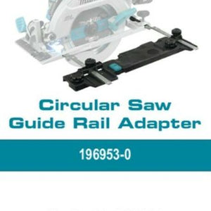 Makita DHS680Z 18V Brushless Circular Saw 165mm Body Only + Guide Rail & Adapter - MonkeyTools