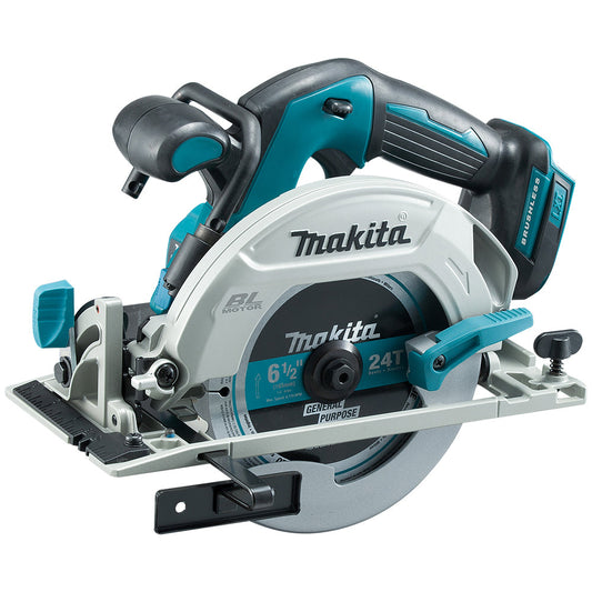 Makita DHS680Z 18V Brushless Circular Saw 165mm Body Only + Guide Rail & Adapter - MonkeyTools