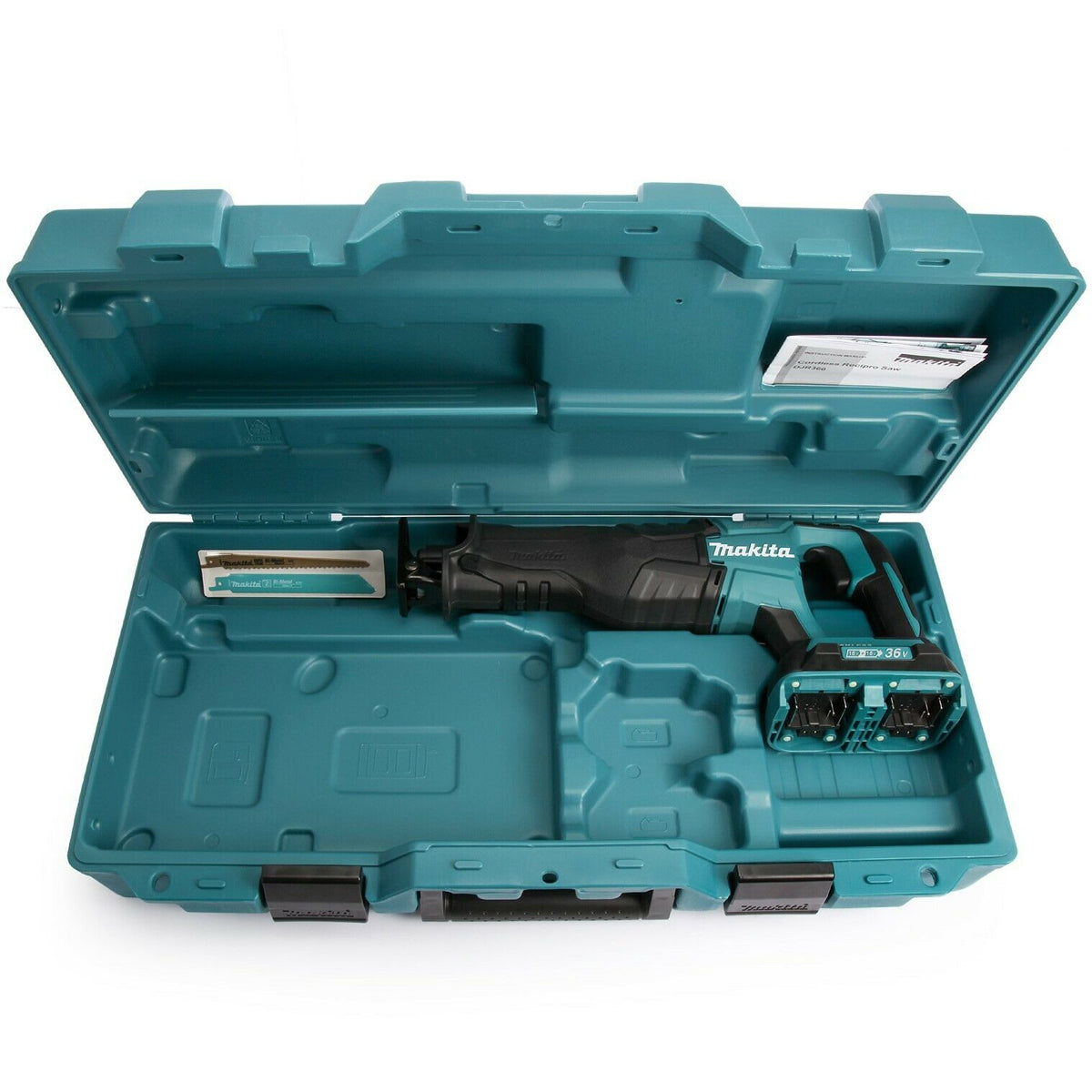 Makita DJR360ZK 36V LXT Cordless Brushless Reciprocating Saw With Carrying Case - MonkeyTools
