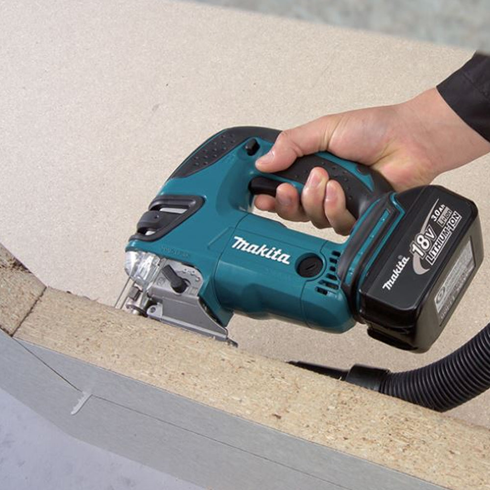 Makita DJV180Z 18V Cordless Jigsaw with 1 x 5.0Ah Battery Charger & Bag - MonkeyTools
