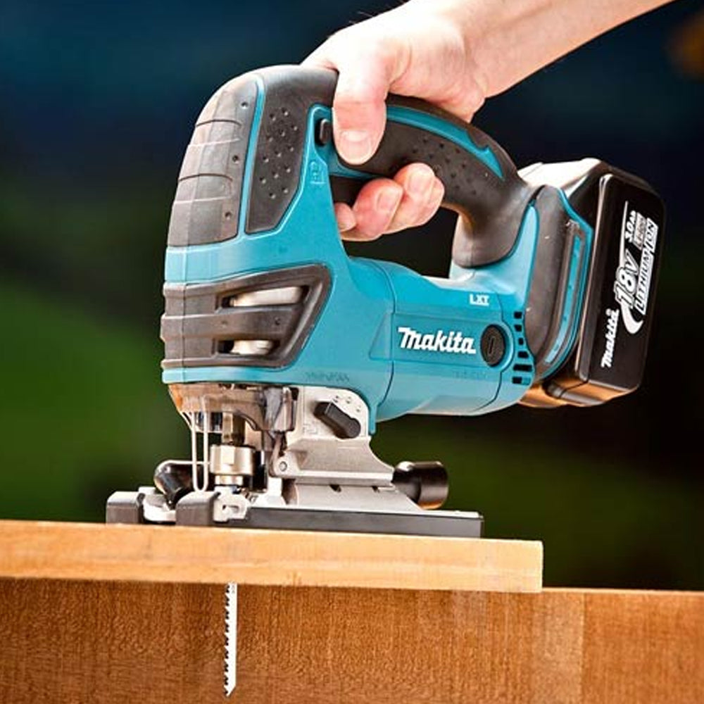 Makita DJV180Z 18V Cordless Jigsaw with 1 x 5.0Ah Battery Charger & Bag - MonkeyTools