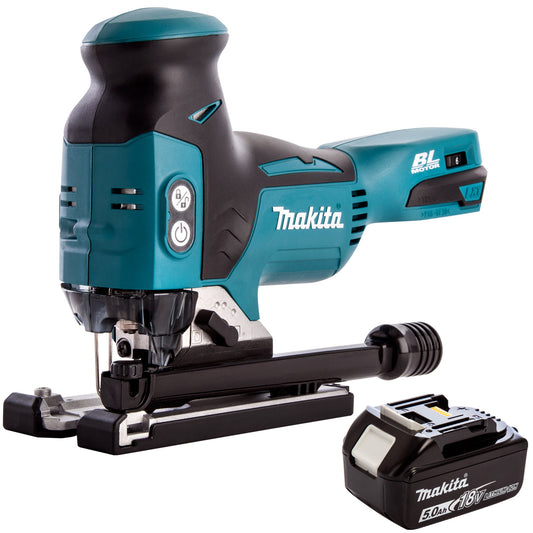 Makita DJV181Z 18V LXT Li-ion Brushless Jigsaw With 1 x 5.0Ah Battery - MonkeyTools