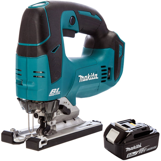 Makita DJV182Z 18v LXT Brushless Jigsaw With 1 x 5.0Ah Battery - MonkeyTools
