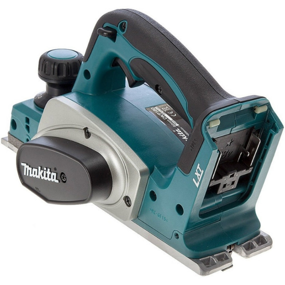 Makita DKP180Z 18V 82mm Planer with 1 x 5.0Ah Battery Charger & Bag - MonkeyTools